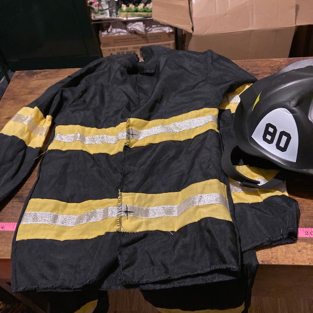 Walmart Paper Magic toddler firefighter costume